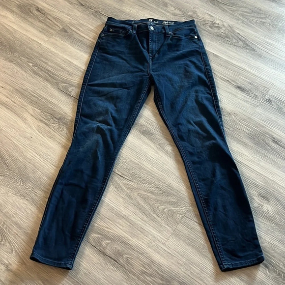 7 for  All Mankind Gwenevere high waisted jeans size 29 - Picture 2 of 12